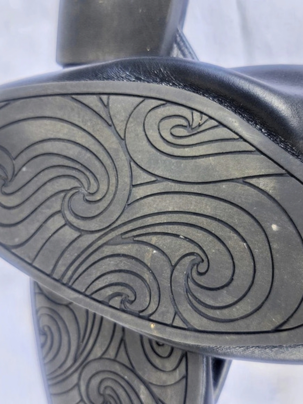 Copper Key Black Mules - Picture 5 of 8